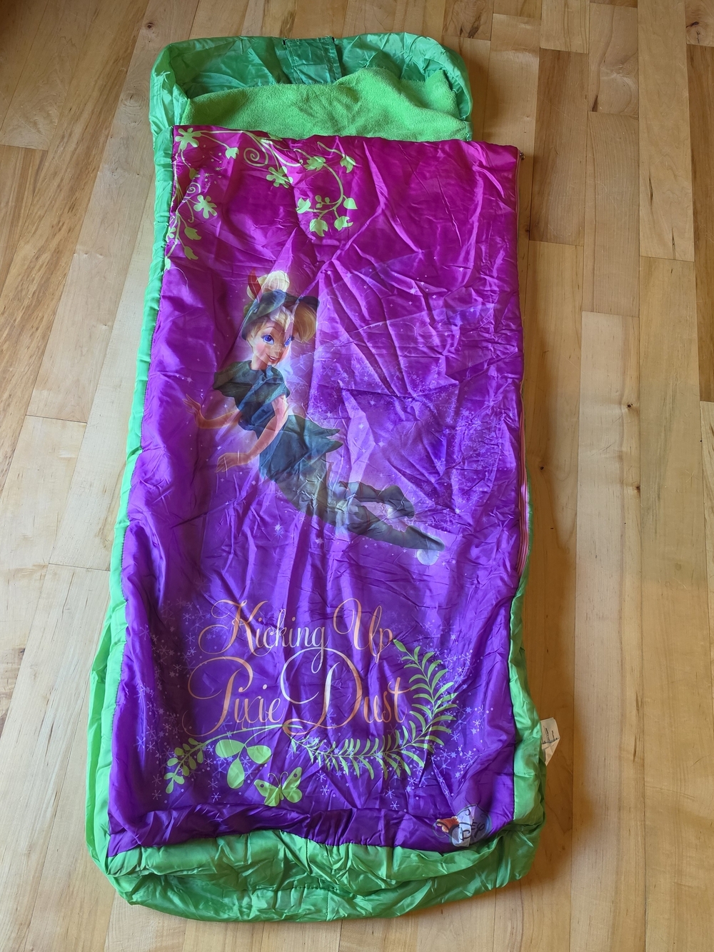 Disney Purple and Green Tinker Bell Sleep Sack